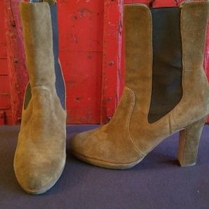 TALBOTS Leather Chantels sz10